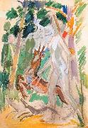 Zygmunt Waliszewski Diana on hunting oil painting on canvas